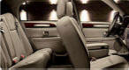 Town car interior